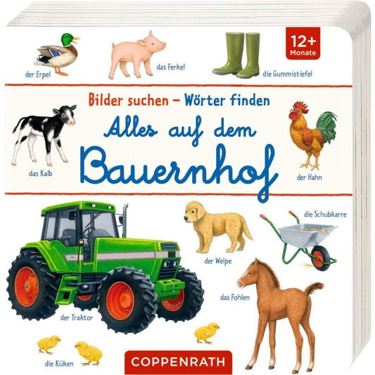 Coppenrath Verlag Bilder suchen Wörter finden Alles auf dem Bauernhof