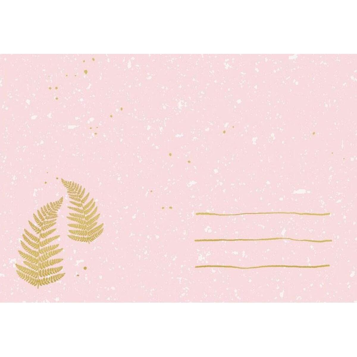 Coppenrath Verlag Briefpapier-Set - All about rosé, DIN A4
