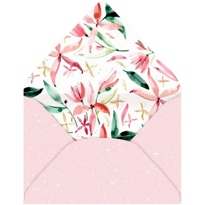 Coppenrath Verlag Briefpapier-Set - All about rosé, DIN A4