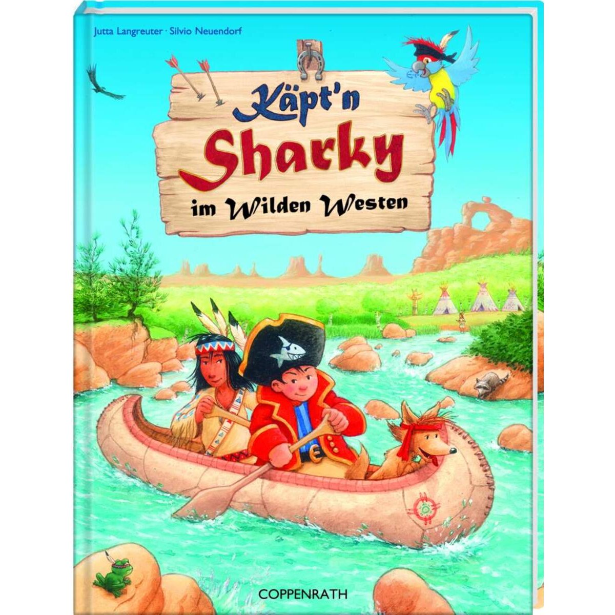 Coppenrath Verlag Capt'n Sharky im Wilden Westen