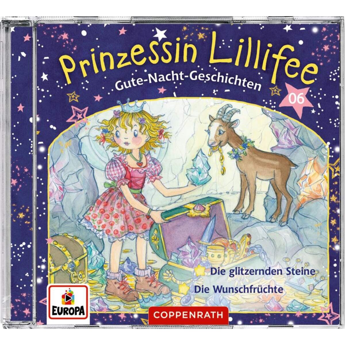 Coppenrath Verlag CD Hörspiel: Prinz. Lillifee - Gute-Nacht-Geschichten (CD 6)