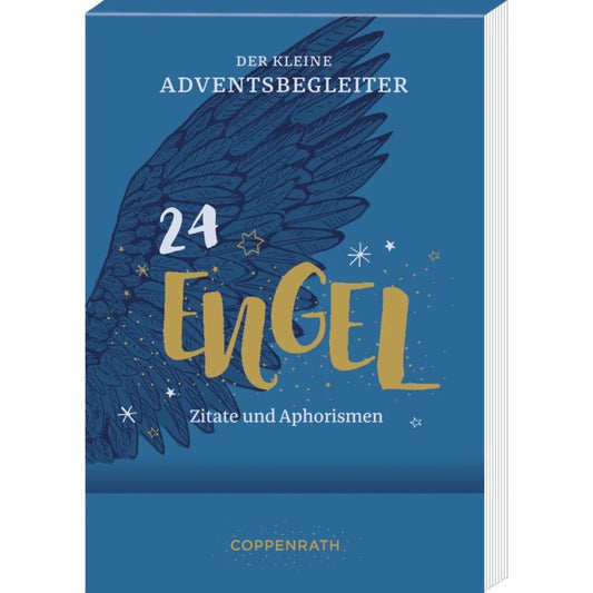 Coppenrath Verlag Der kl. Adventsbegleiter Engel, Aufstell-Adventskalender