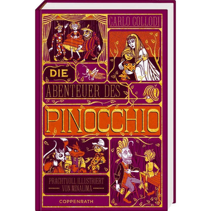 Coppenrath Verlag Die Abenteuer des Pinocchio (MinaLima)