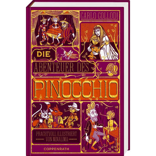 Coppenrath Verlag Die Abenteuer des Pinocchio (MinaLima)