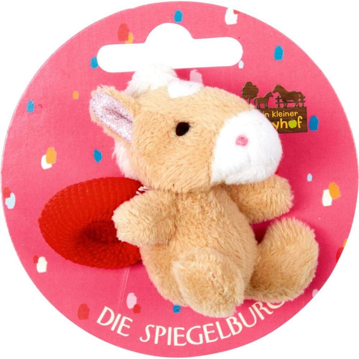 Coppenrath Verlag Die Spiegelburg Haargummi mit Plüschpony Mein kl. Ponyhof, sort.