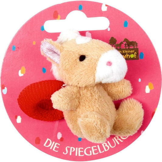 Coppenrath Verlag Die Spiegelburg Haargummi mit Plüschpony Mein kl. Ponyhof, sort.