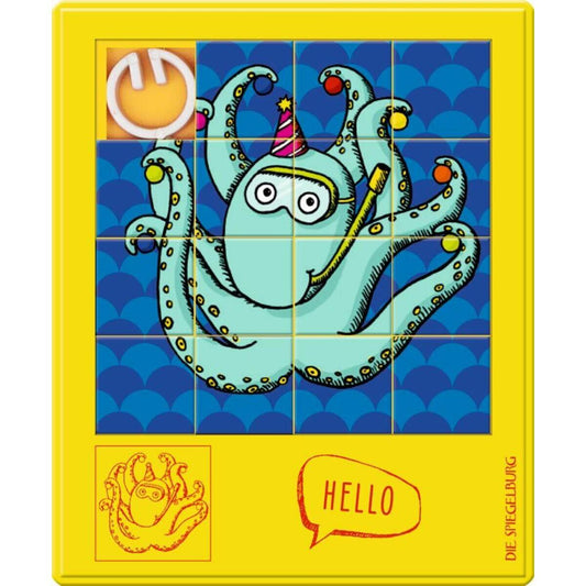 Coppenrath Verlag Die Spiegelburg Schiebepuzzle Bunte Geschenke, 1 Stück, sortiert