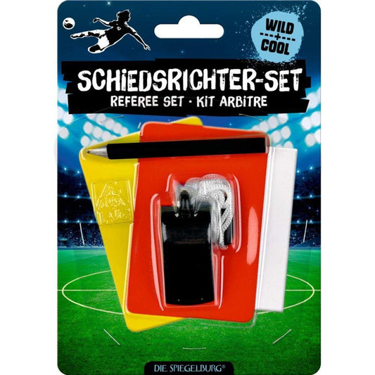 Coppenrath Verlag Die Spiegelburg Schiedsrichter-Set Fußball Wild+Cool