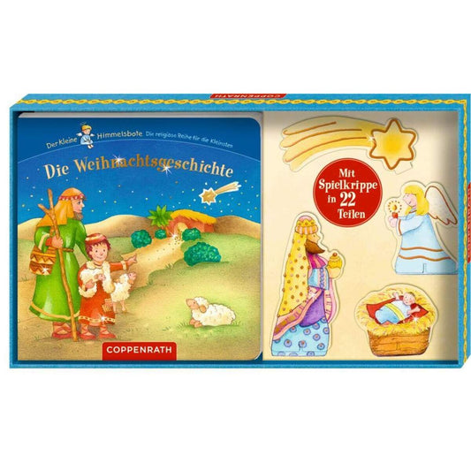 Coppenrath Verlag Die Weihnachtsgeschichte (Buch mit Spielkrippe)
