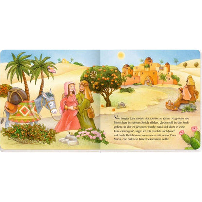 Coppenrath Verlag Die Weihnachtsgeschichte (Buch mit Spielkrippe)