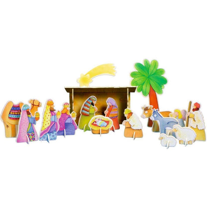 Coppenrath Verlag Die Weihnachtsgeschichte (Buch mit Spielkrippe)