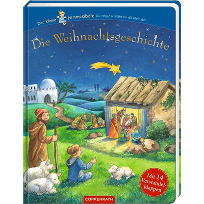 Coppenrath Verlag Die Weihnachtsgeschichte mit Verwandelklappen