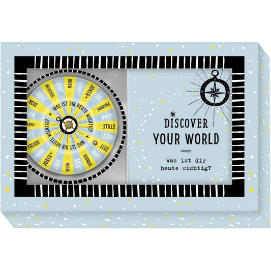 Coppenrath Verlag Discover your world - Was ist dir heute wichtig? (Roulette)
