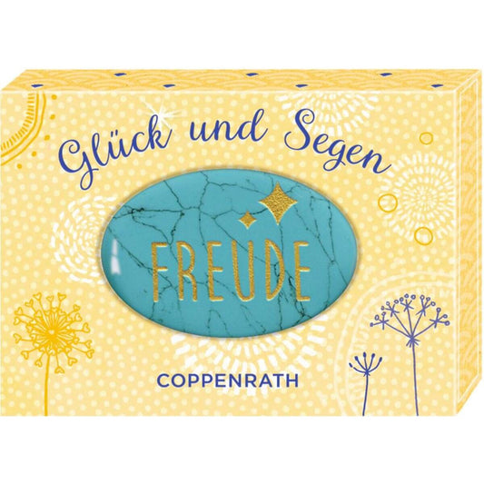 Coppenrath Verlag Edelstein mit Gravur Glück und Segen Freude