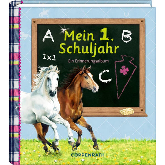Coppenrath Verlag Eintragalbum Mein 1. Schuljahr Pferdefreunde