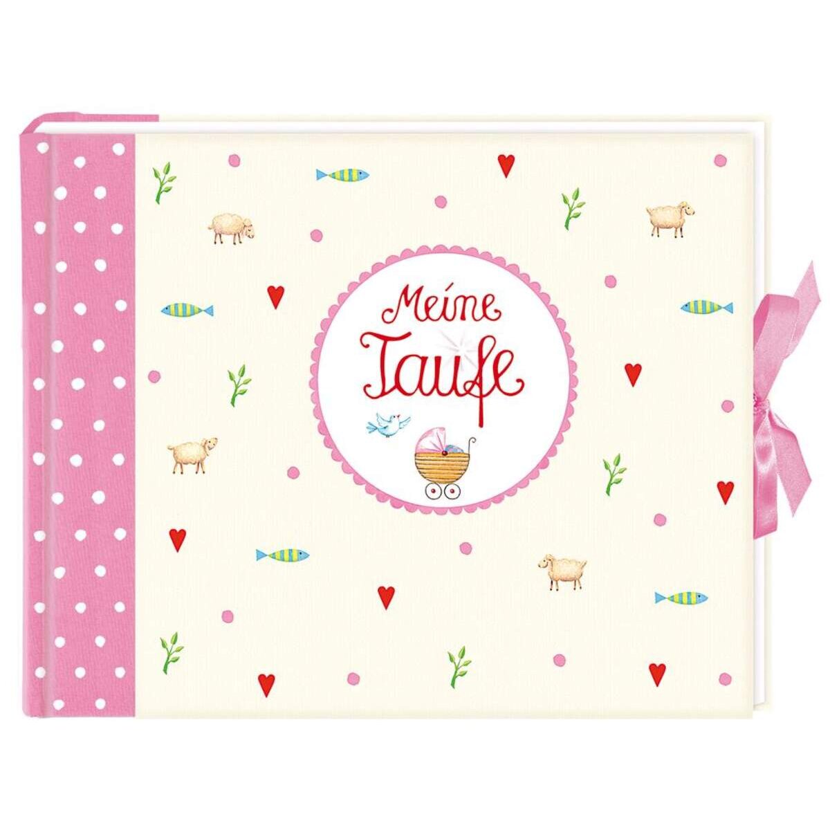 Coppenrath Verlag Eintragalbum Meine Taufe, rosa
