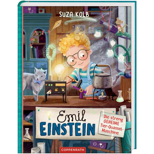 Coppenrath Verlag Emil Einstein (Bd.1) Die streng geheime Tier-Quassel-Maschine