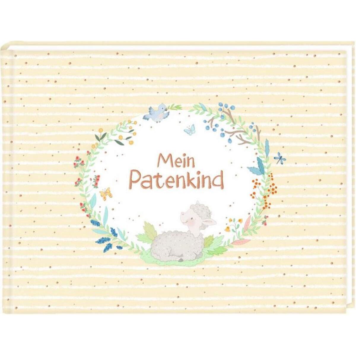 Coppenrath Verlag Erinnerungsalbum Mein Patenkind (Schäfchen)