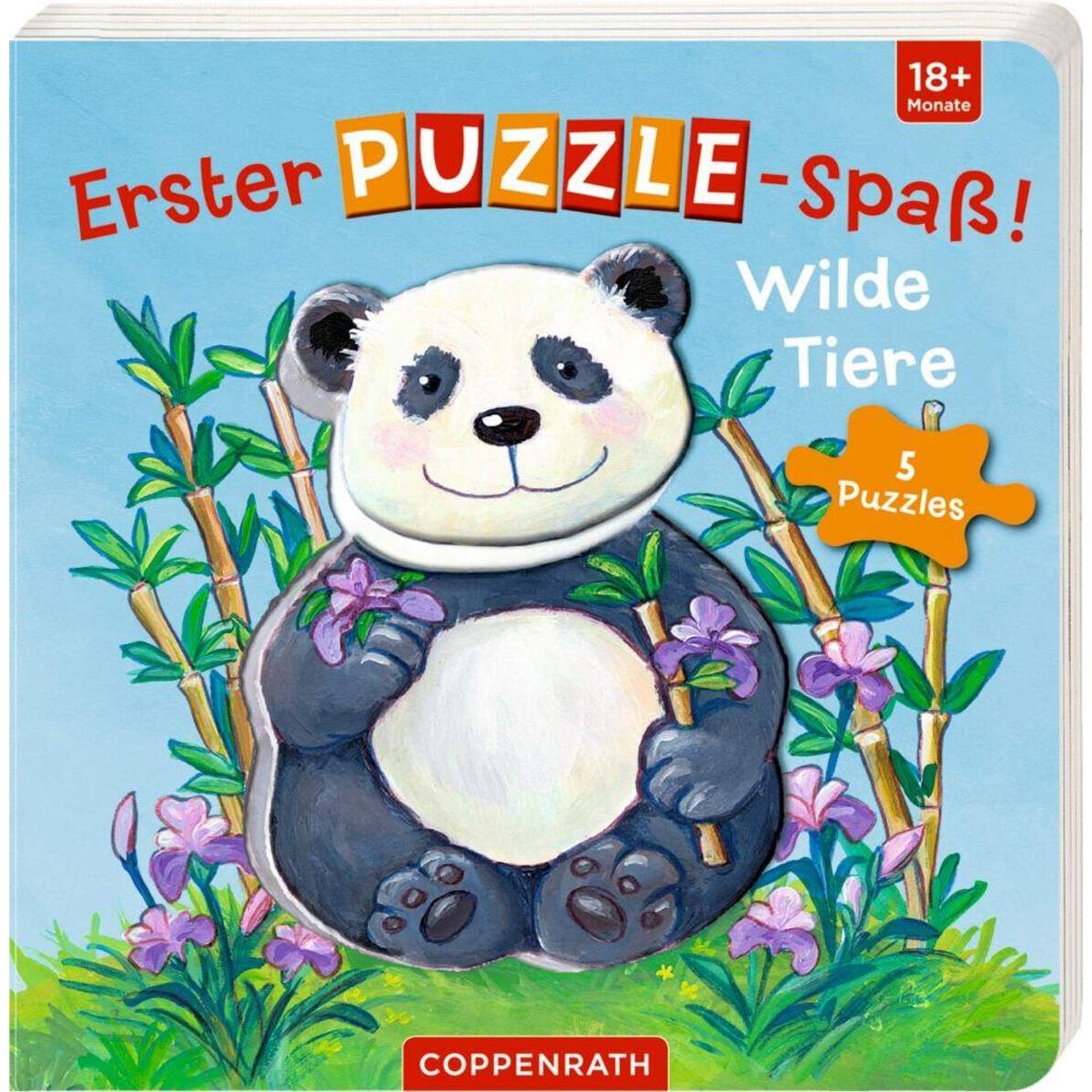 Coppenrath Verlag Erster Puzzle-Spaß! Wilde Tiere