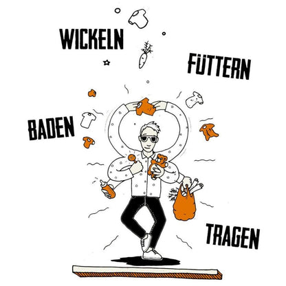 Coppenrath Verlag Fächerbuch: Papa sein! - Gebrauchsanleitung fürs Baby