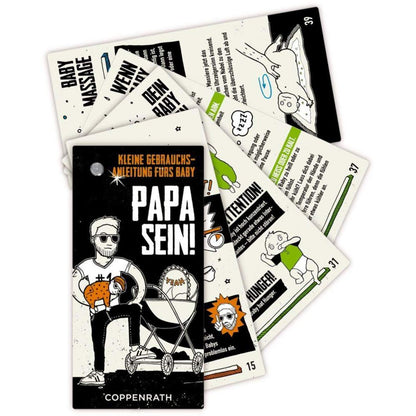 Coppenrath Verlag Fächerbuch: Papa sein! - Gebrauchsanleitung fürs Baby