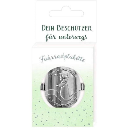 Coppenrath Verlag Fahrradplakette Christophorus - Dein Beschützer f. unterwegs