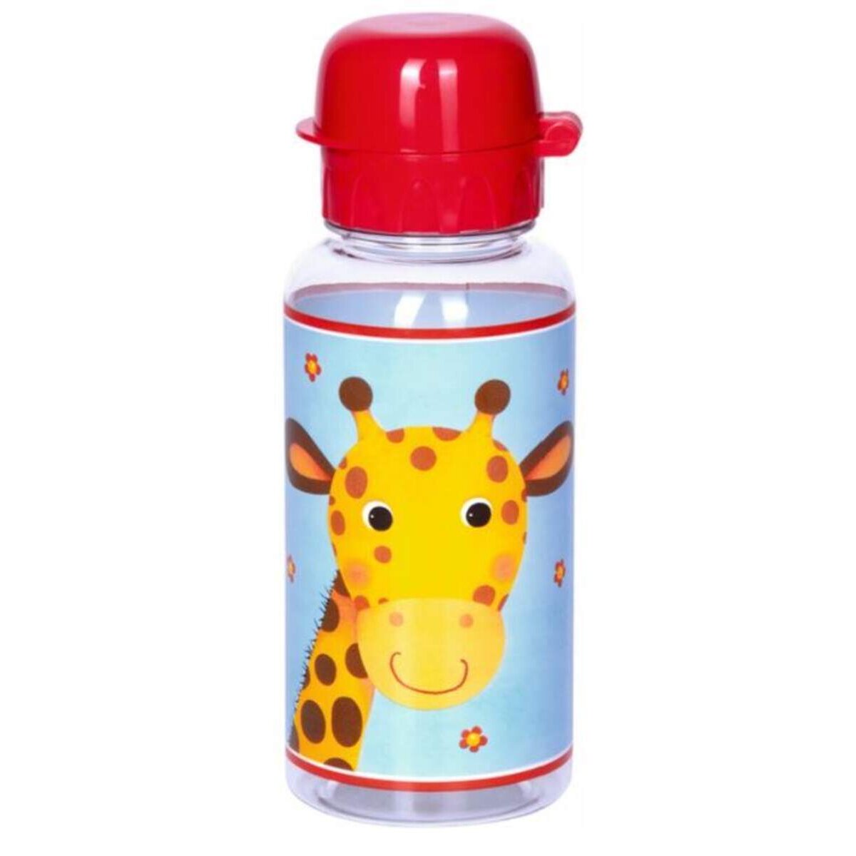 Coppenrath Verlag Freche Rasselband - Trinkflasche Giraffe, 400 ml