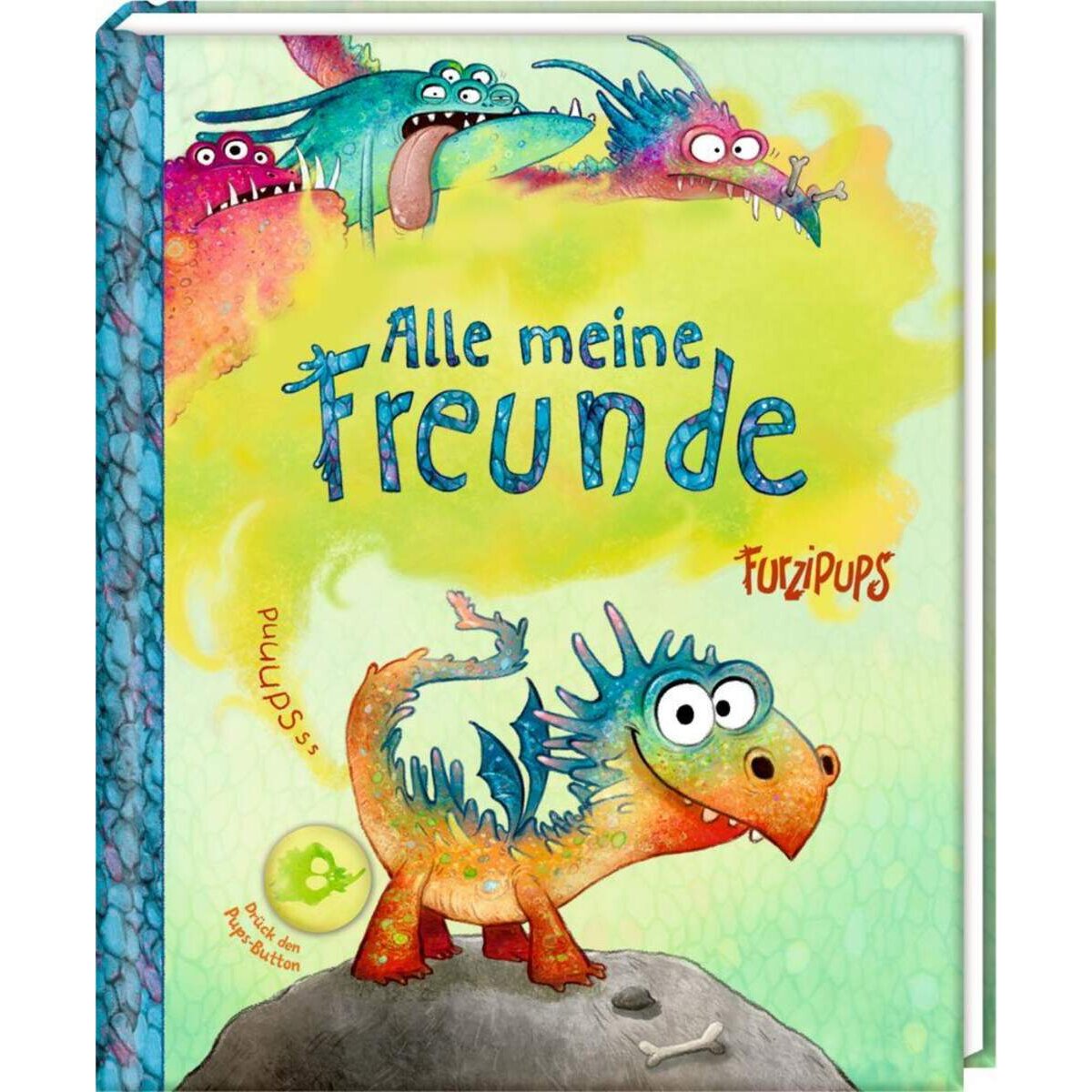 Coppenrath Verlag Freundebuch: Furzipups - Alle meine Freunde (m.Pups-Sound)