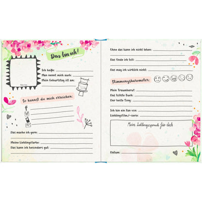Coppenrath Verlag Freundebuch: Handlettering - Best friends