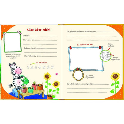 Coppenrath Verlag Freundebuch: Meine Kindergartenfreunde - Die Lieben Sieben