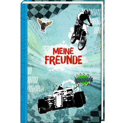 Coppenrath Verlag Freundebuch: Motorsport - Meine Freunde