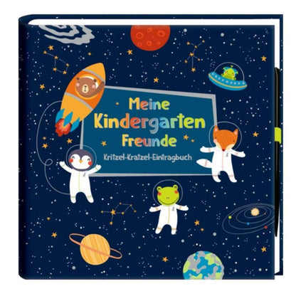Coppenrath Verlag Freundebuch Outer Space - Meine Kindergartenfreunde