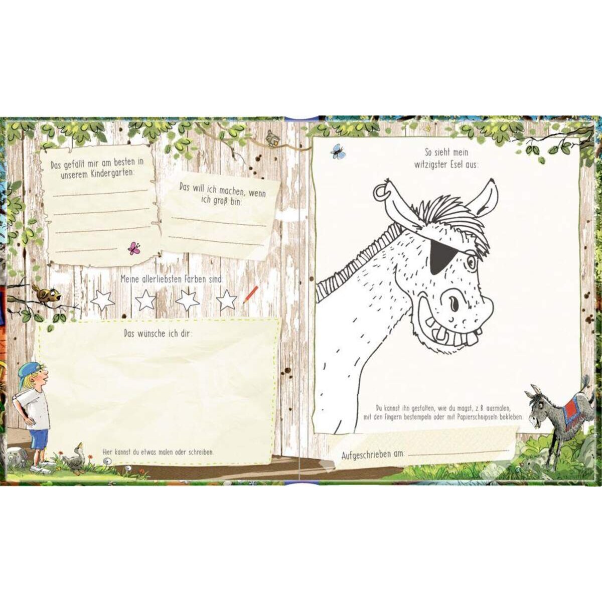 Coppenrath Verlag Freundebuch: Räuber Donnerpups - Meine Kindergartenfreunde