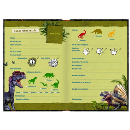 Coppenrath Verlag Freundebuch T-Rex World - Meine Freunde (mit 3D-Bild)