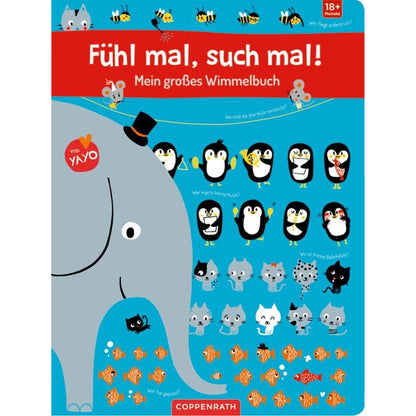 Coppenrath Verlag Fühl mal, such mal! Mein großes Wimmelbuch