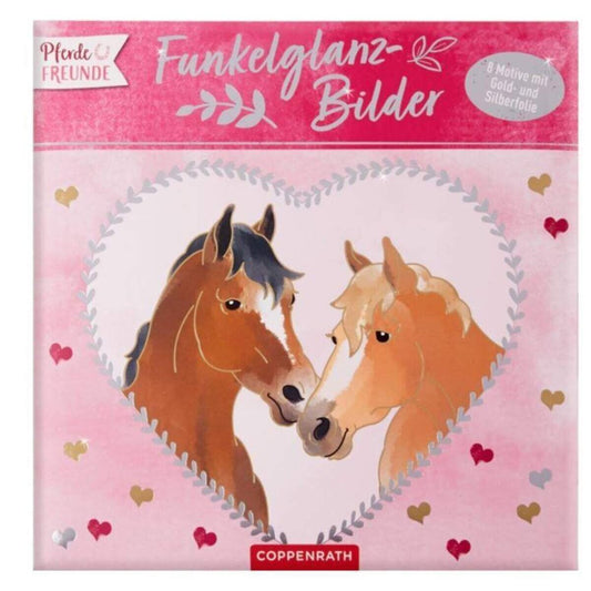 Coppenrath Verlag Funkelglanz-Bilder Pferdefreunde