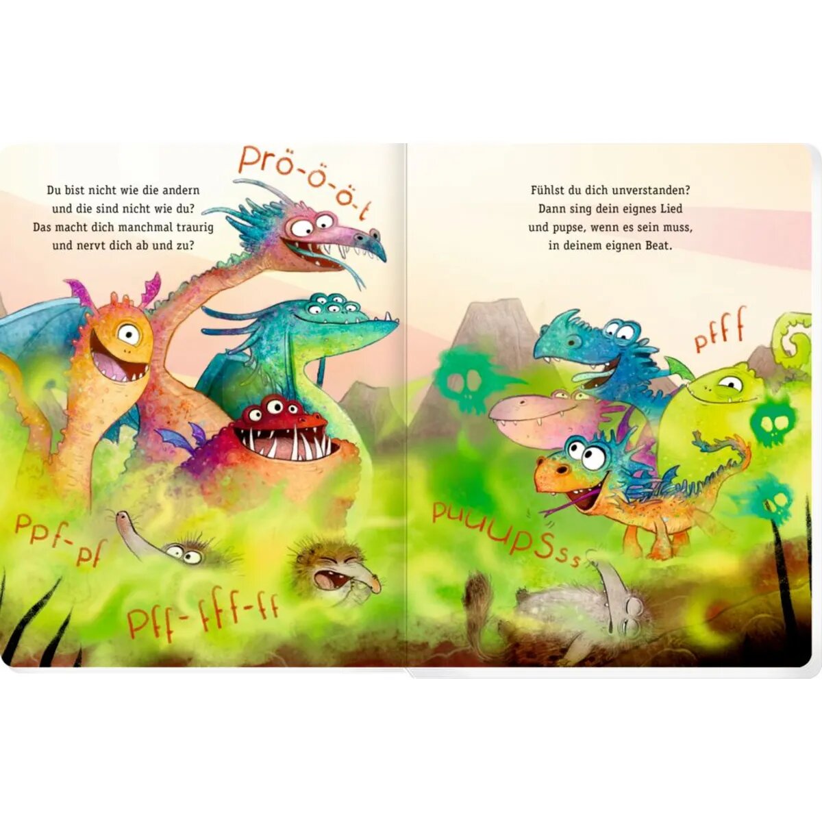 Coppenrath Verlag Furzipups, der Knatterdrache (Mini-Pappbilderbuch)