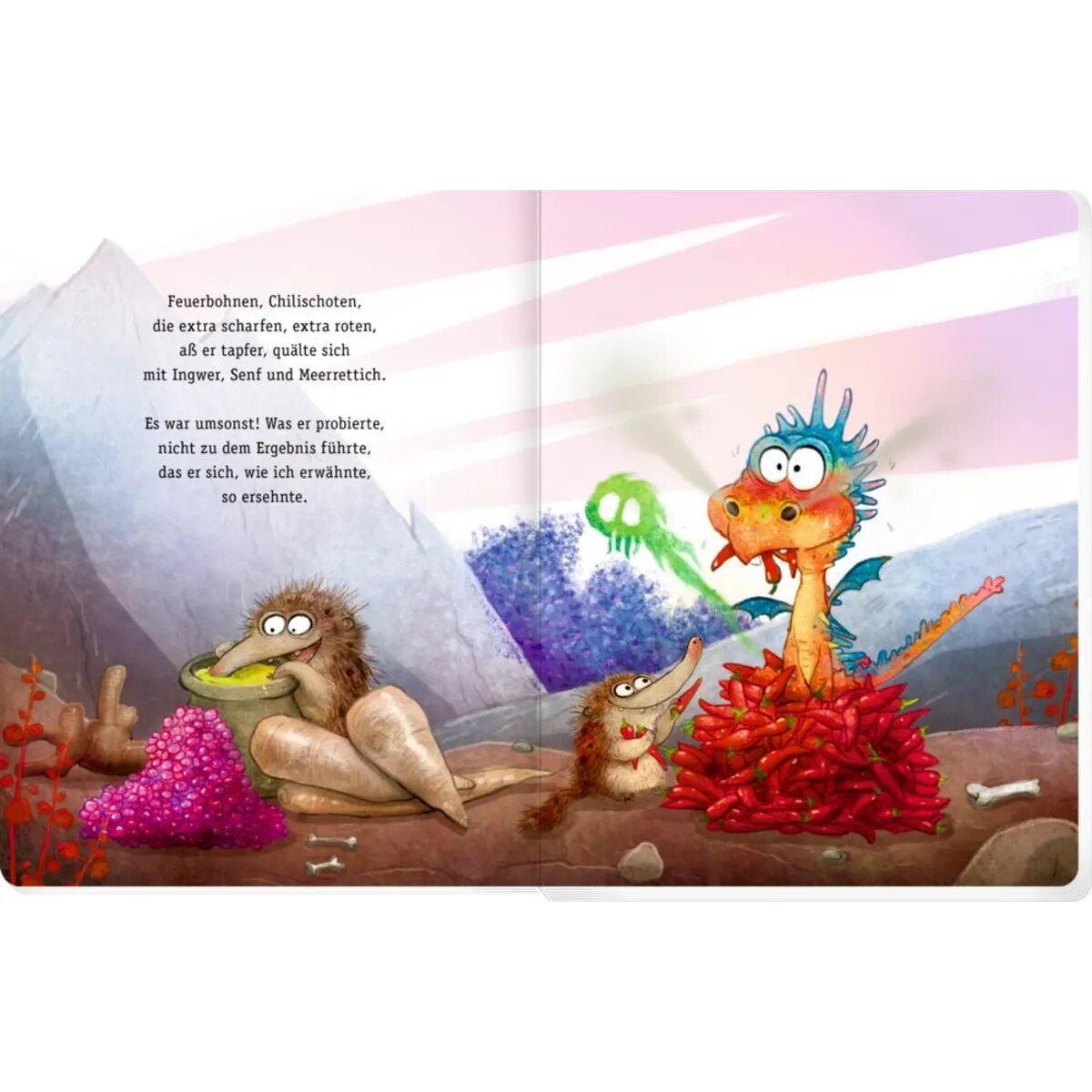 Coppenrath Verlag Furzipups, der Knatterdrache (Mini-Pappbilderbuch)