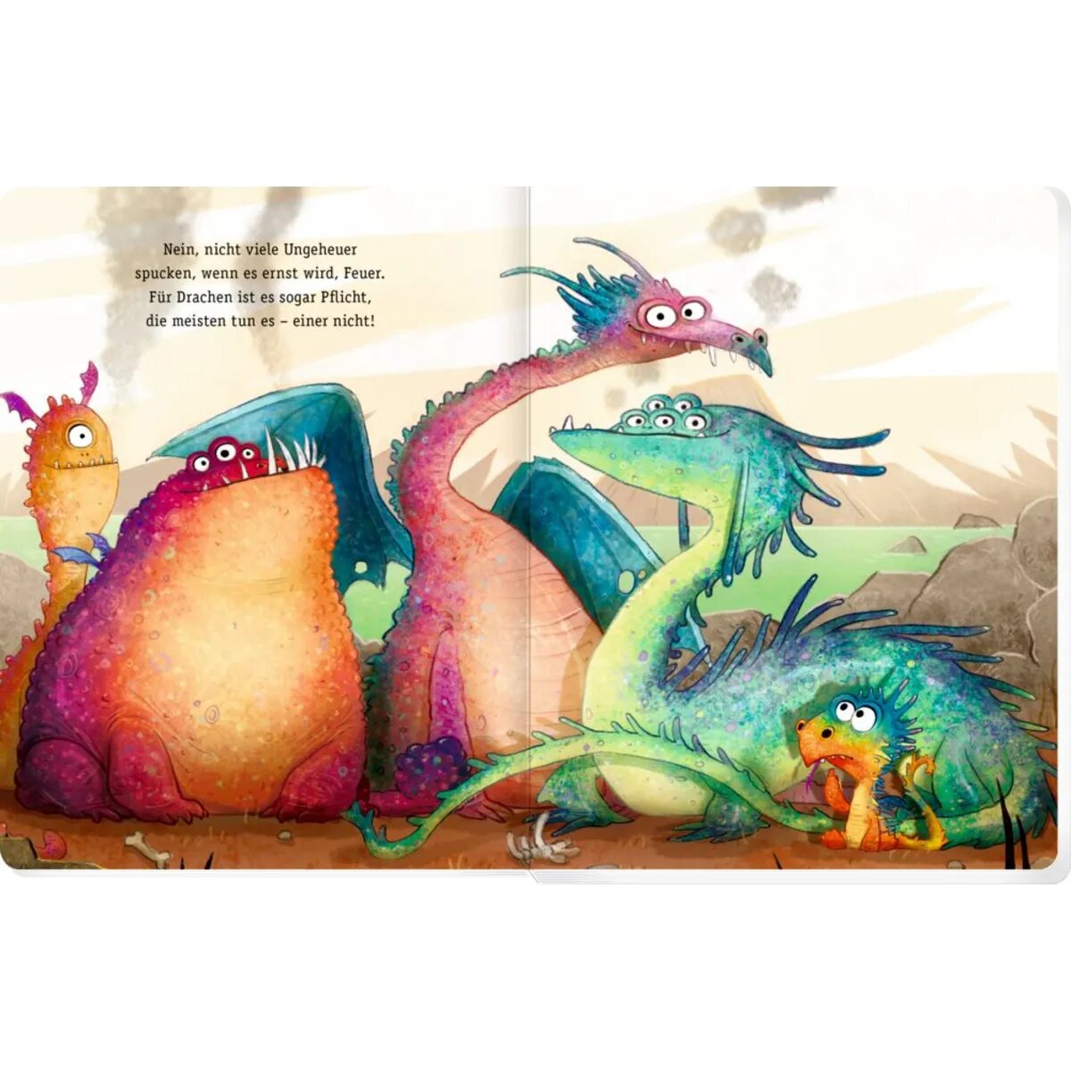 Coppenrath Verlag Furzipups, der Knatterdrache (Mini-Pappbilderbuch)