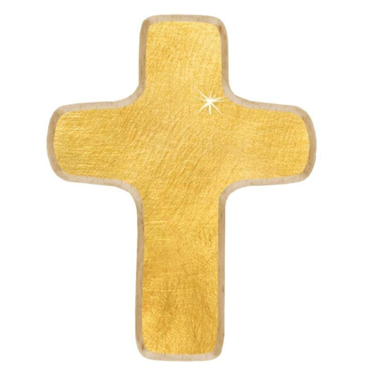 Coppenrath Verlag Geschenkbox Mein kleiner Begleiter Holzkreuz gold+Buch