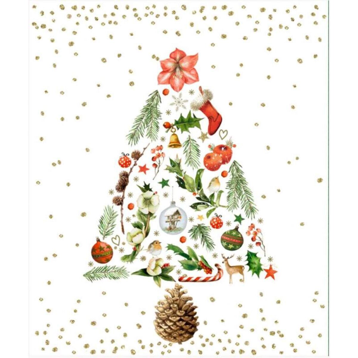 Coppenrath Verlag Geschenktüten-Buch: Schöner schenken (Weihnachtlich/Bastin)