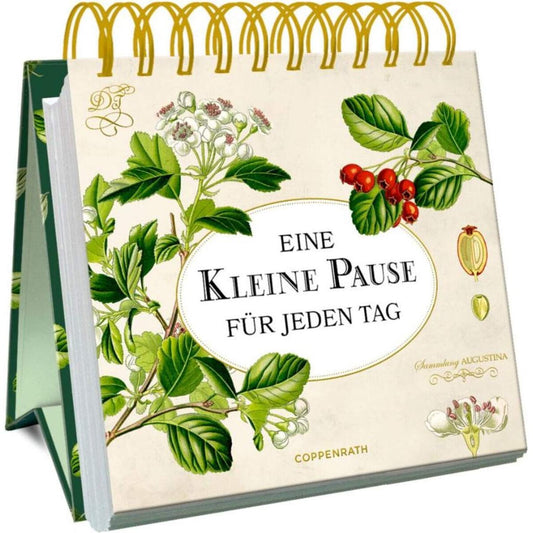 Coppenrath Verlag Gr.Spiralaufstellb.: Eine kl.Pause für jeden Tag (Augustina)