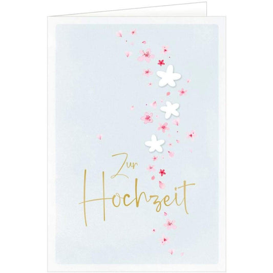 Coppenrath Verlag Grußkarte - Zur Hochzeit (Blütenzauber)