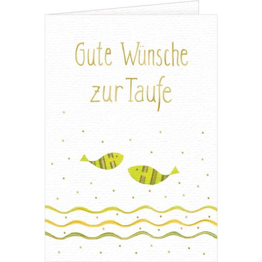 Coppenrath Verlag Grußkarte Gute Wünsche zur Taufe