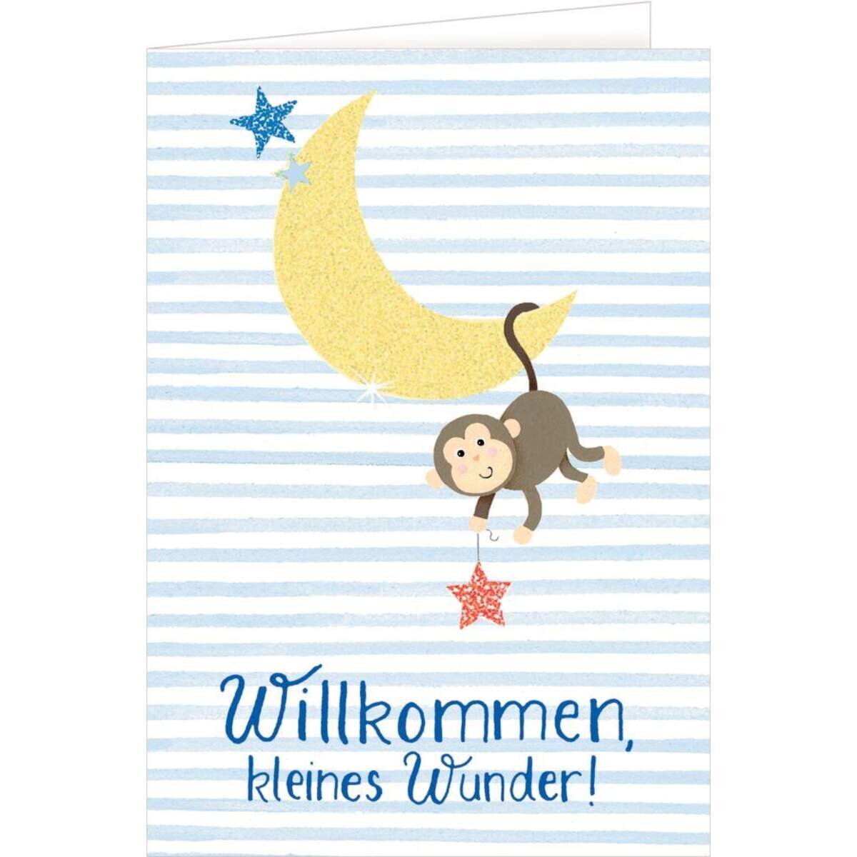 Coppenrath Verlag Grußkarten Willkommen BabyGlück (6 x 4 Ex. sort.)