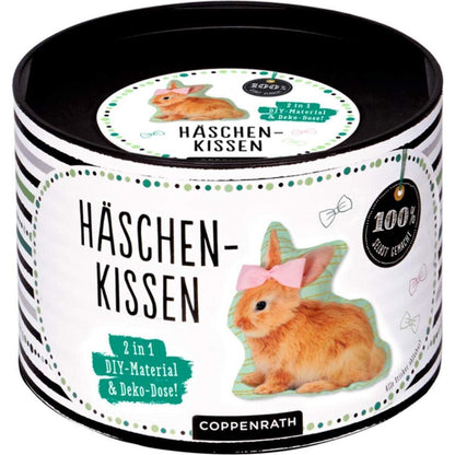 Coppenrath Verlag Häschen-Kissen - DIY-Material & Deko-Dose (100% selbst gem.)