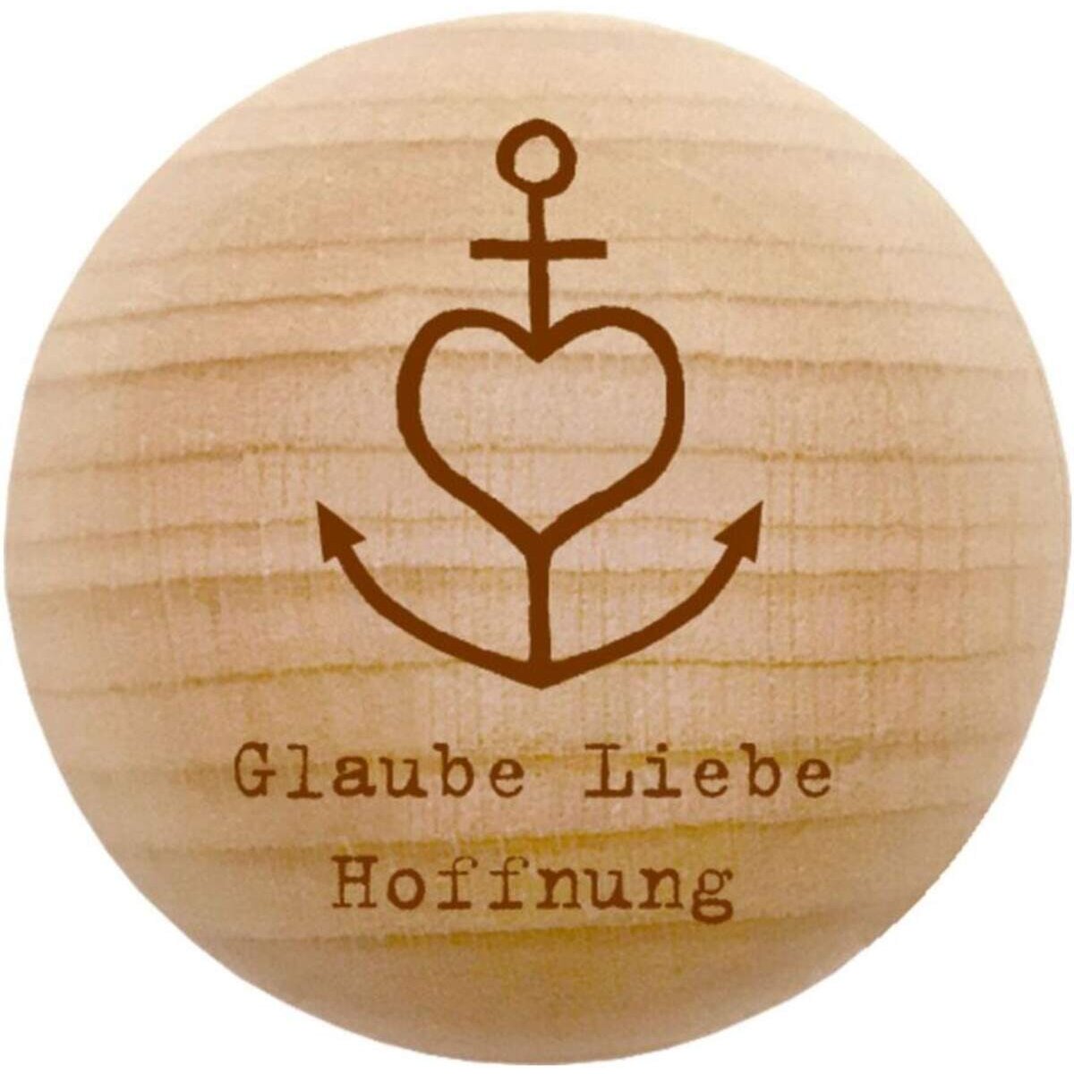 Coppenrath Verlag Holz-Handschmeichler - Glaube, Liebe, Hoffnung