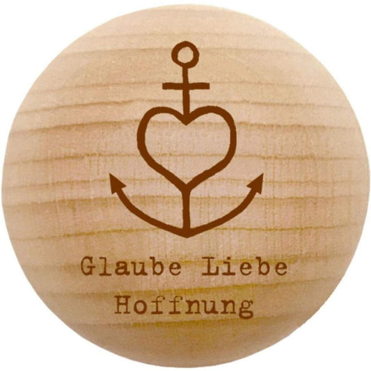 Coppenrath Verlag Holz-Handschmeichler - Glaube, Liebe, Hoffnung