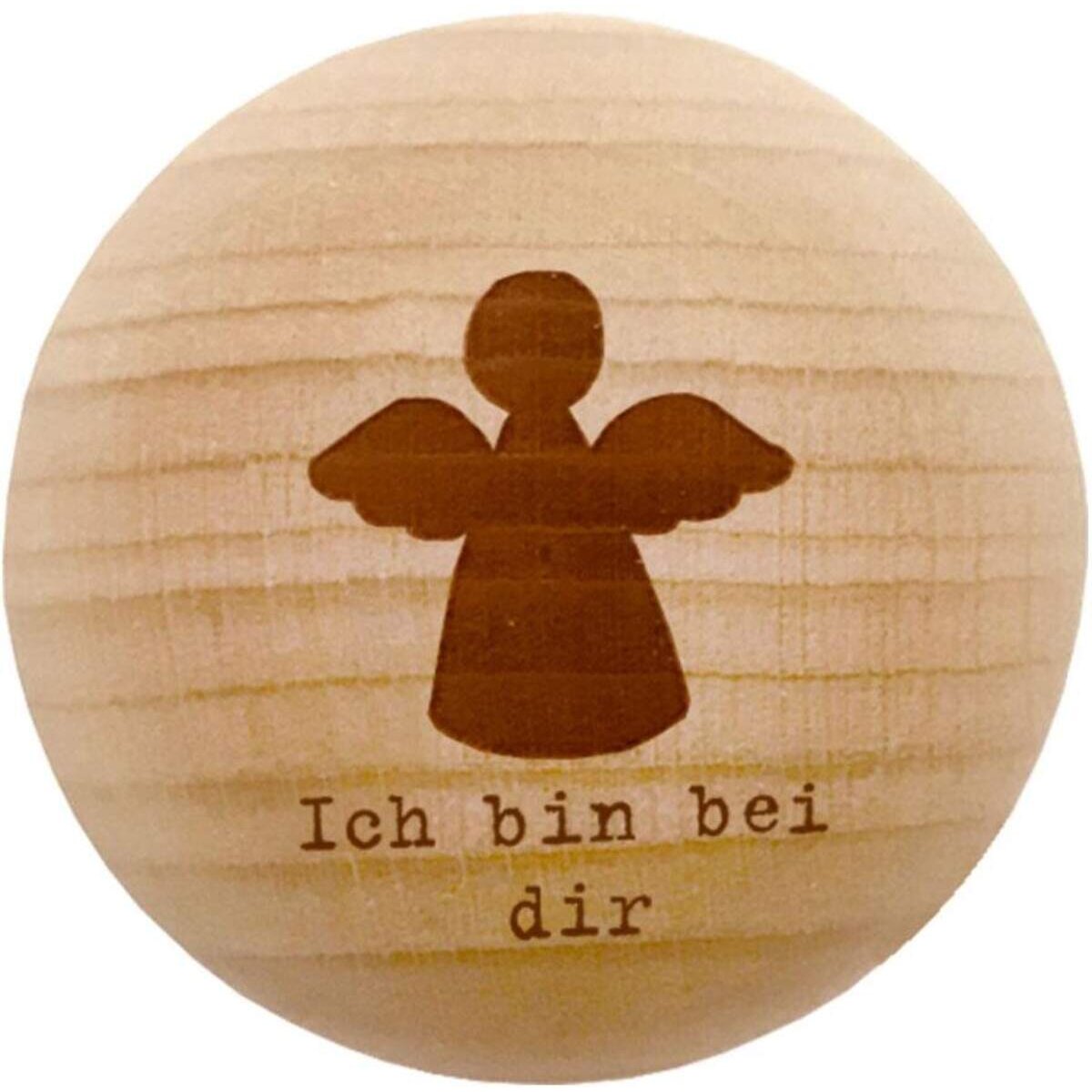 Coppenrath Verlag Holz-Handschmeichler "Ich bin bei dir" Dein Schutzengel