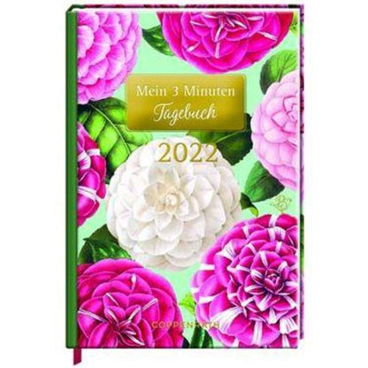 Coppenrath Verlag Jahreskalender: Mein 3 Min.Tagebuch 2022 - Kamelien (B.Behr)